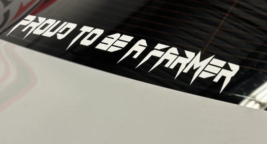 Proud To Be A Farmer Decal